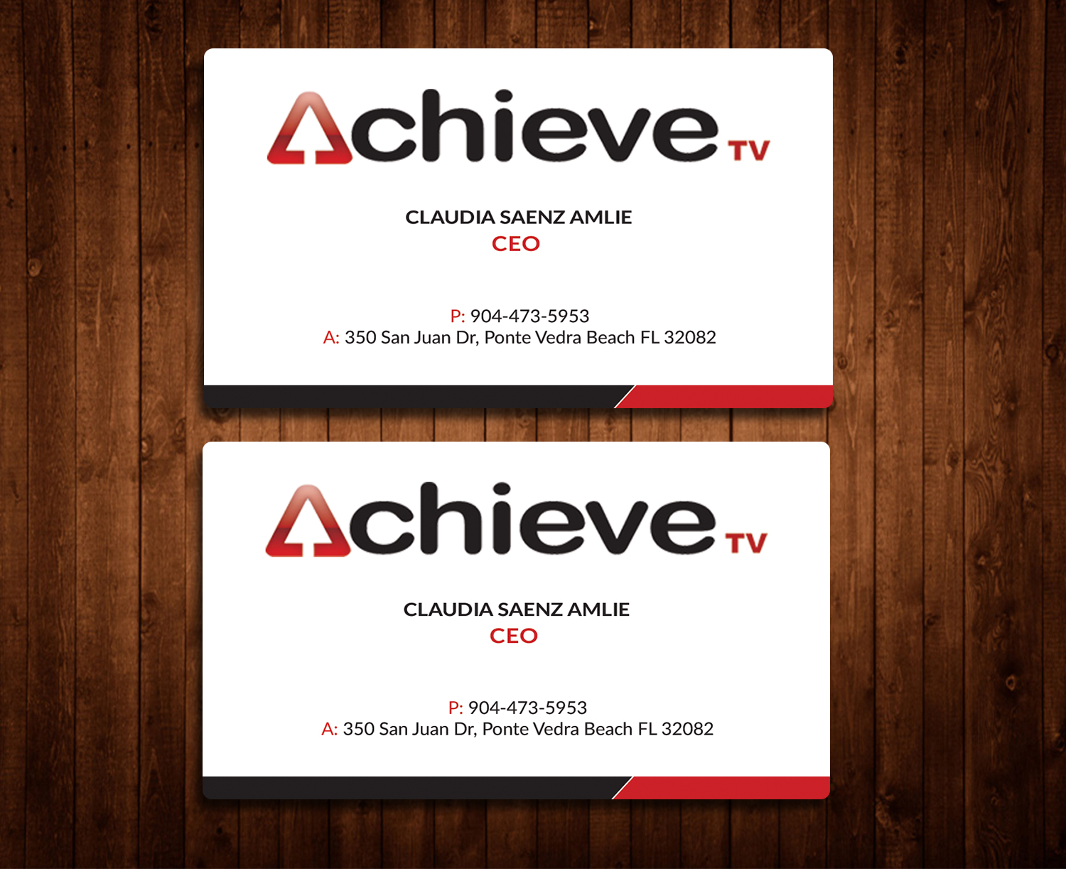 Diseño de Tarjeta de Presentación por AFHUN para este proyecto | Diseño #8536332