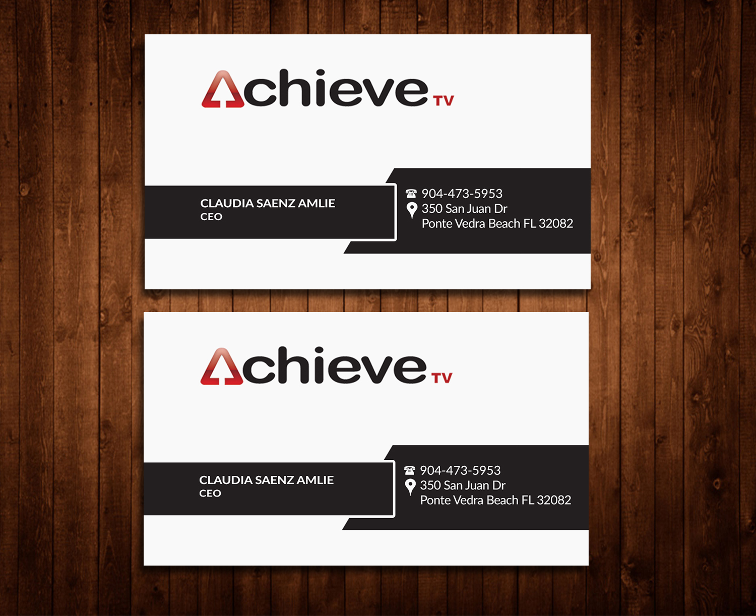 Diseño de Tarjeta de Presentación por AFHUN para este proyecto | Diseño #8536438