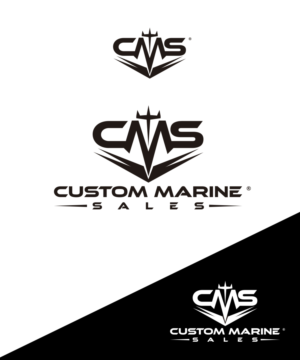 Logo Design by StudioD™ for Custom Marine Sales | Design: #9186840