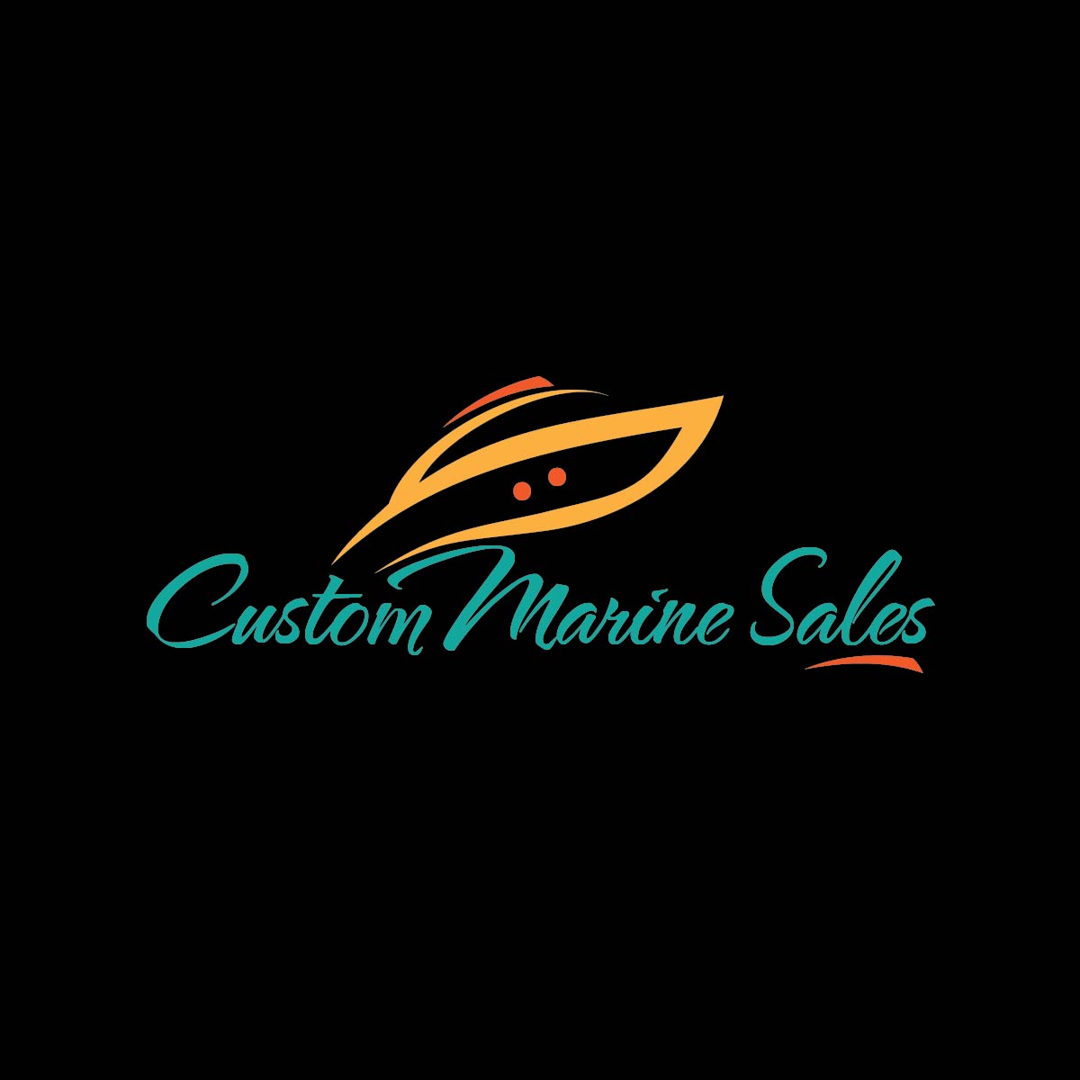 Logo Design by creativebug for Custom Marine Sales | Design #9222301