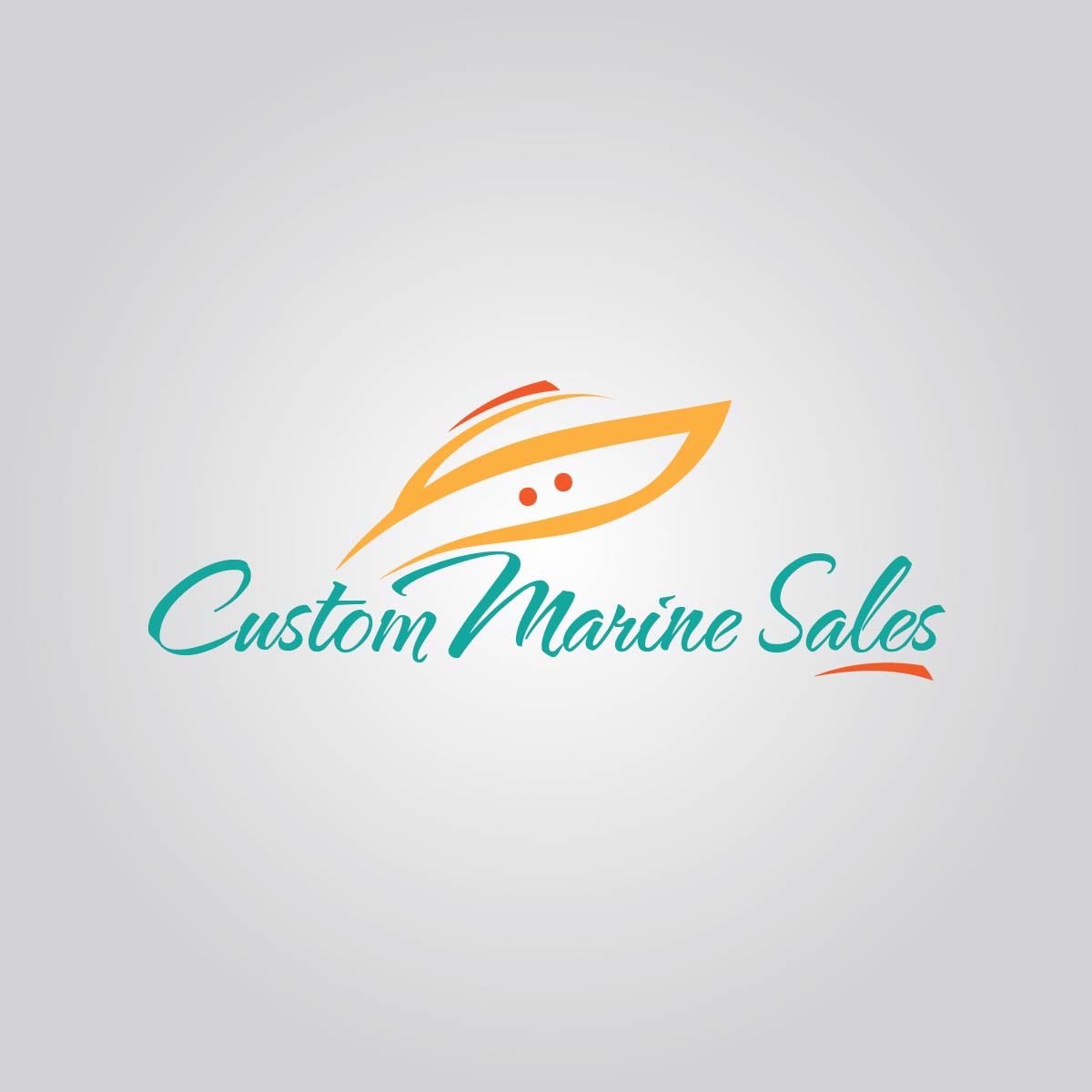 Logo Design by creativebug for Custom Marine Sales | Design #9222304
