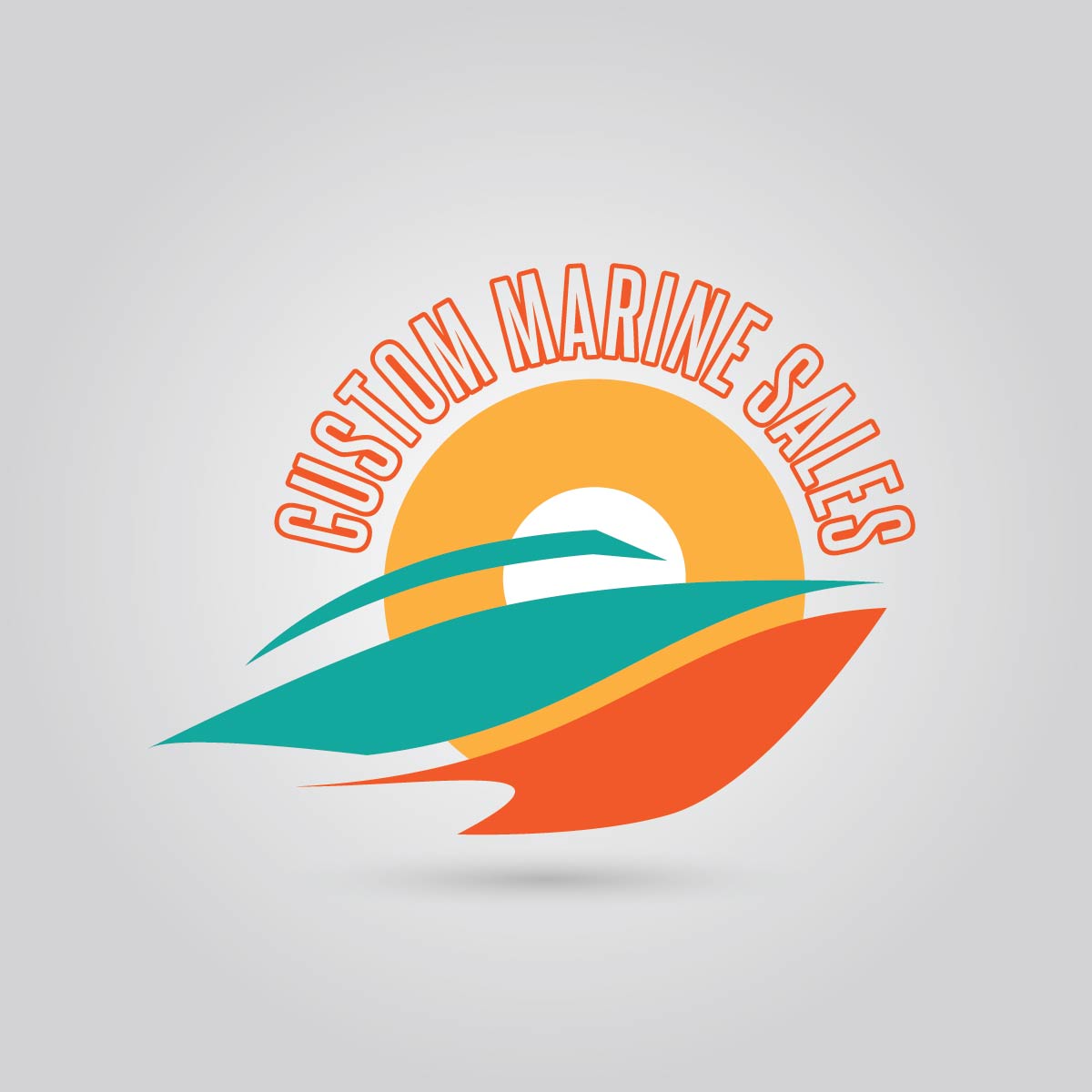 Logo Design by creativebug for Custom Marine Sales | Design #9222305
