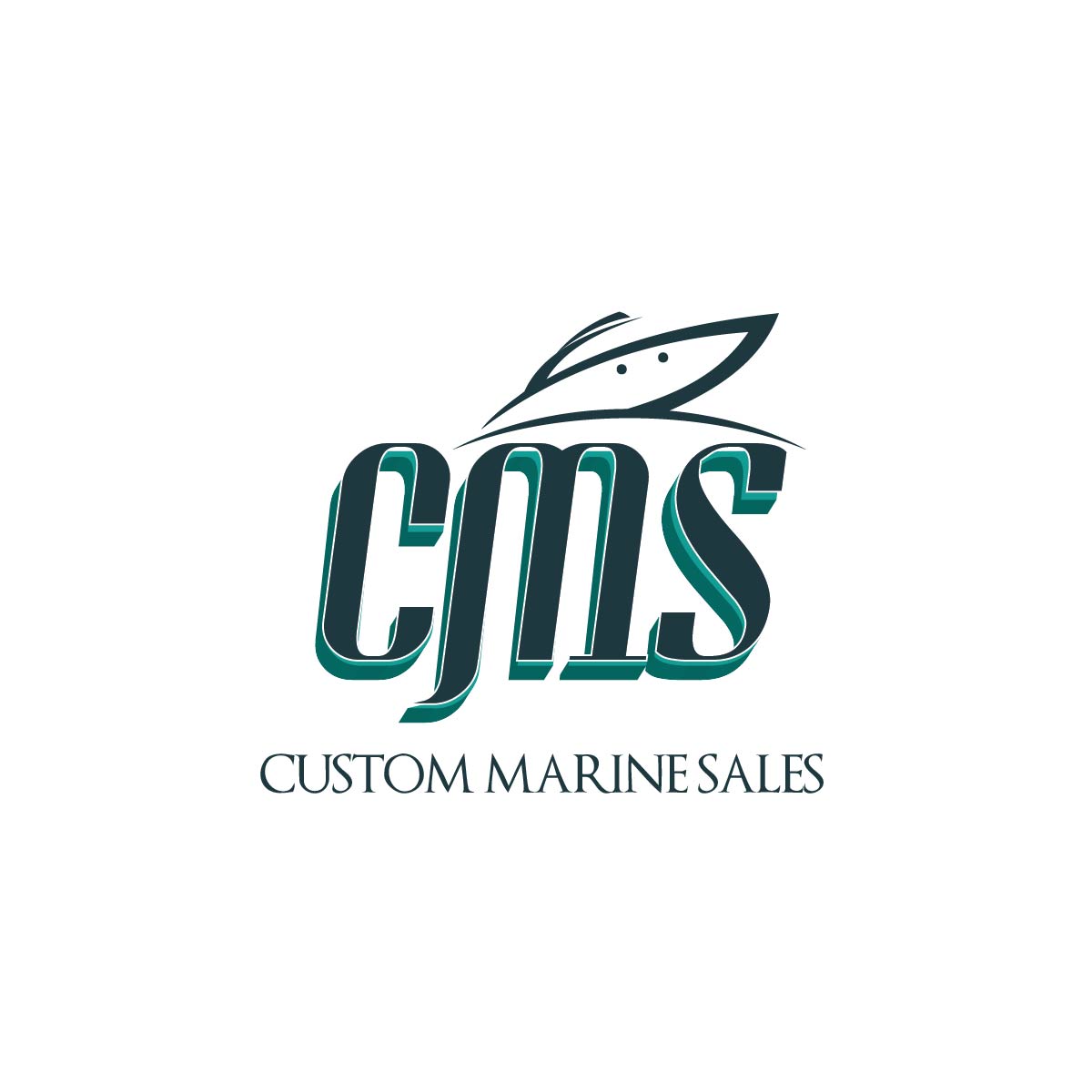 Logo-Design von creativebug für Custom Marine Sales | Design #9229244