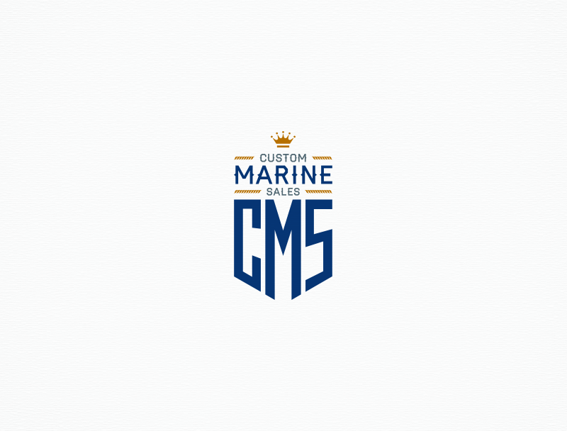 Logo Design by Enzzok for Custom Marine Sales | Design #9345600