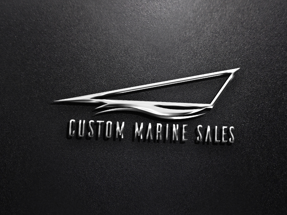 Logo Design by fontasdesign for Custom Marine Sales | Design #9261243