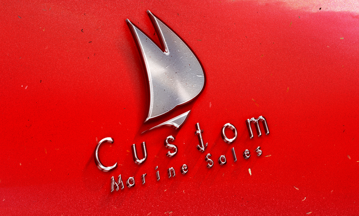 Logo Design by fontasdesign for Custom Marine Sales | Design #9261244