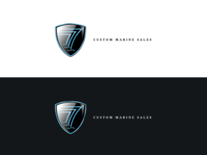 Logo Design by Creative1one for Custom Marine Sales | Design: #9277248