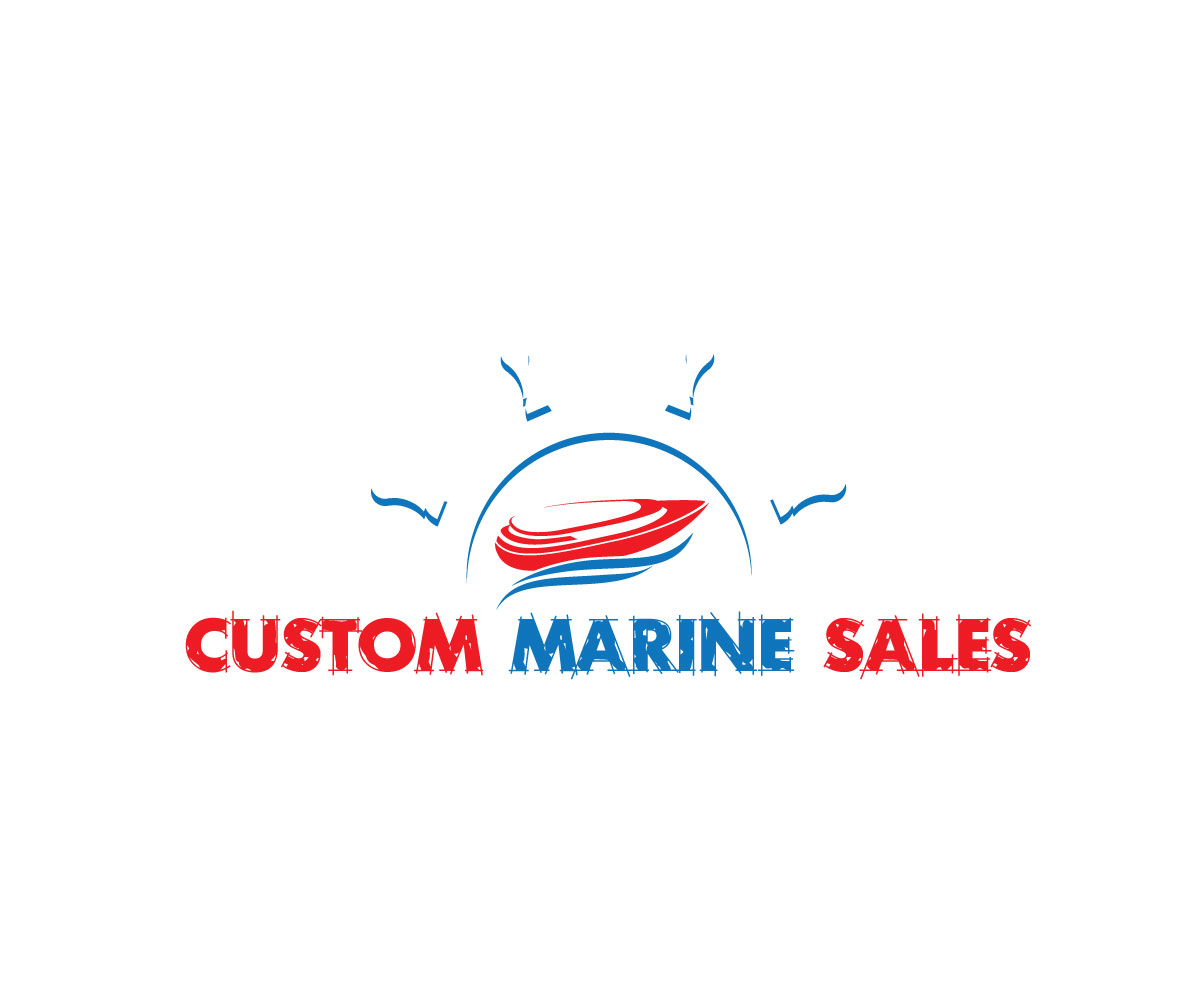 Logo Design by Creativdiz for Custom Marine Sales | Design #9177357