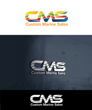 Logo Design by joliau for Custom Marine Sales | Design: #9189274