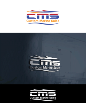 Logo Design by joliau for Custom Marine Sales | Design: #9200276