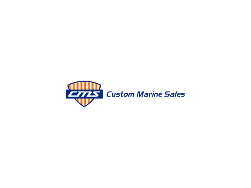 Logo-Design von Ash  für Custom Marine Sales | Design #9346649