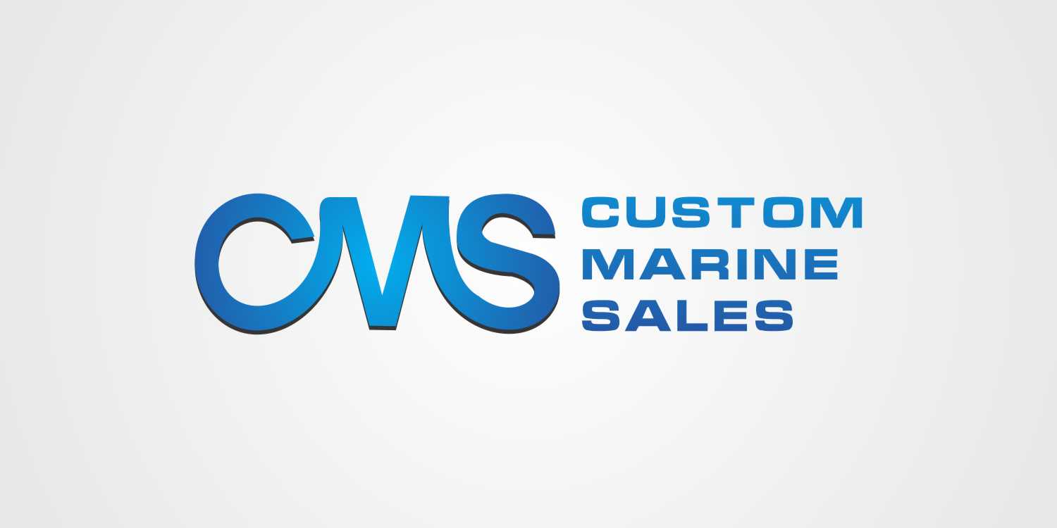 Logo Design by AwsomeD for Custom Marine Sales | Design #9172172