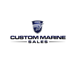 Logo Design by sourgraping for Custom Marine Sales | Design: #9420680