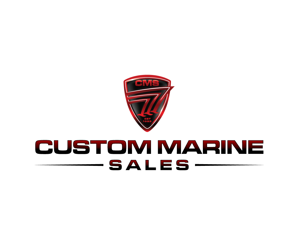 Logo Design by sourgraping for Custom Marine Sales | Design #9446995