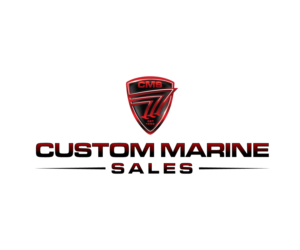 Logo Design by sourgraping for Custom Marine Sales | Design: #9446995
