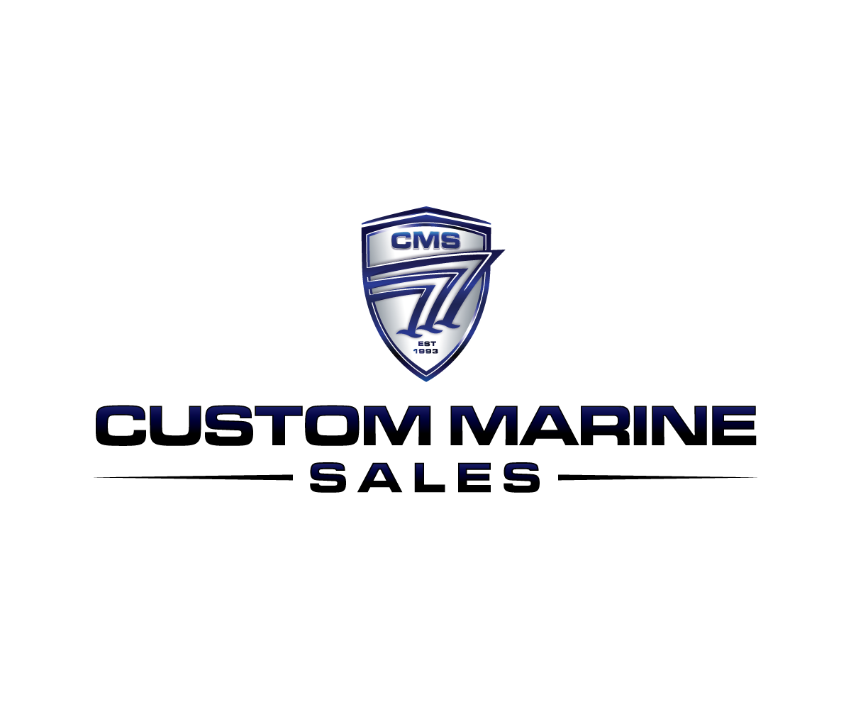 Logo Design by sourgraping for Custom Marine Sales | Design #9459198