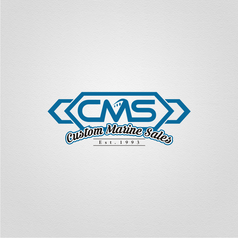 Logo Design by Arham Hidayat for Custom Marine Sales | Design #9342132