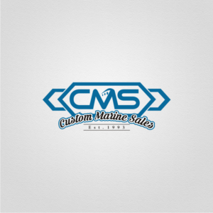 Logo Design by Arham Hidayat for Custom Marine Sales | Design: #9342132