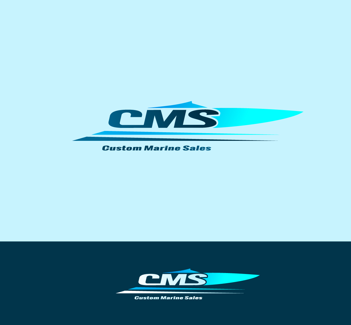 Logo Design by arcoalex for Custom Marine Sales | Design #9176497