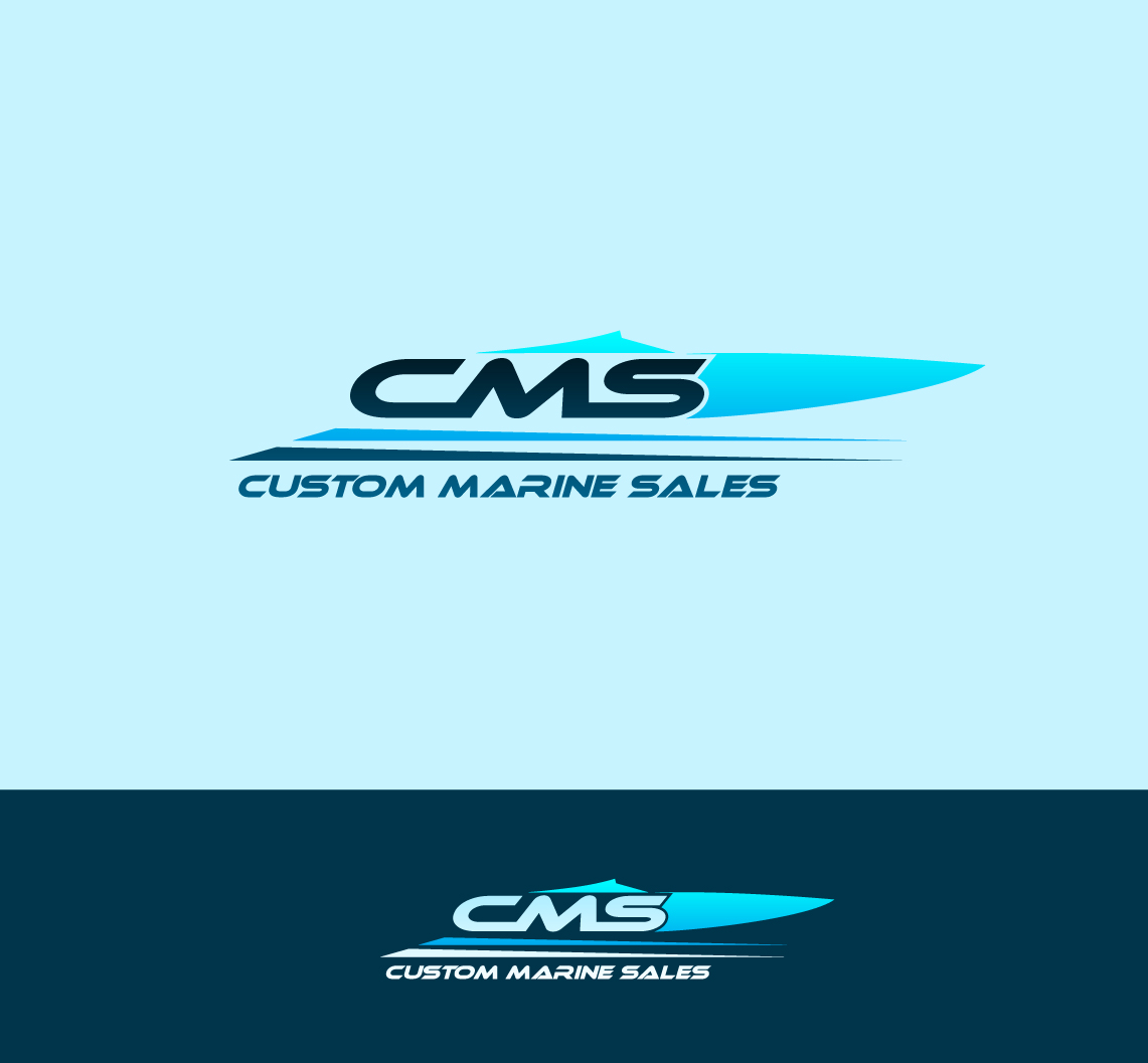 Logo Design by arcoalex for Custom Marine Sales | Design #9197798