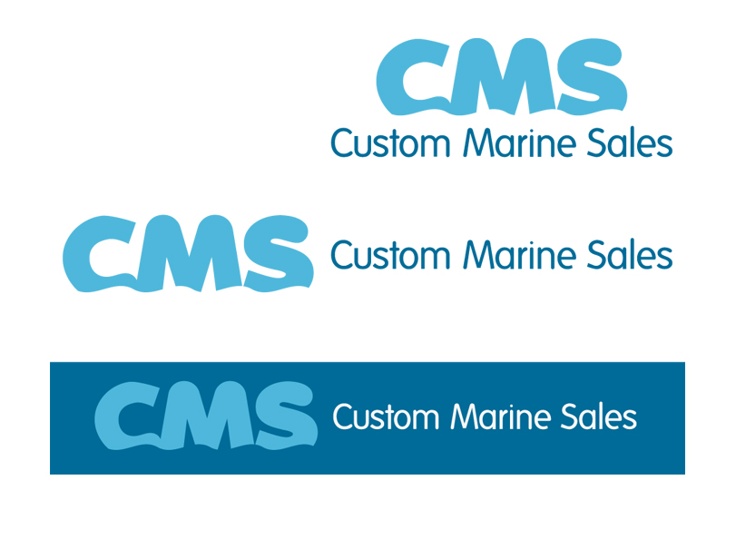 Logo Design by Innerworld Designs ltd. for Custom Marine Sales | Design #9302813