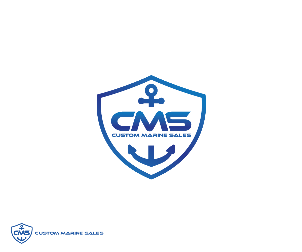 Logo-Design von jehuty72 für Custom Marine Sales | Design #9246956