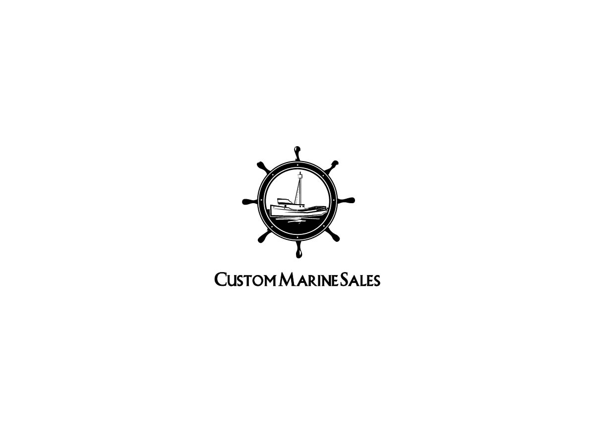 Logo Design by dii for Custom Marine Sales | Design #9175995