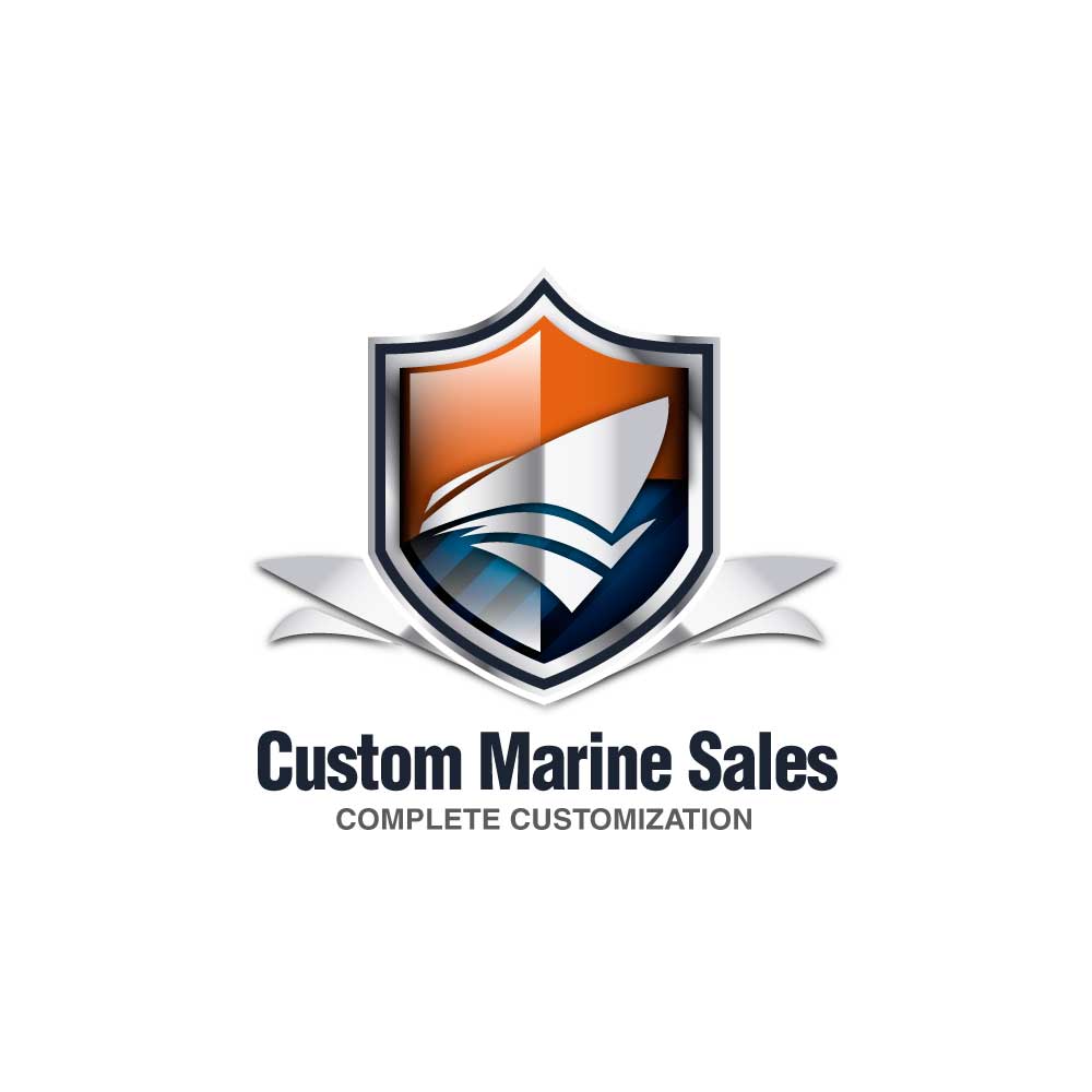 Logo Design by Logoregion for Custom Marine Sales | Design #9355706