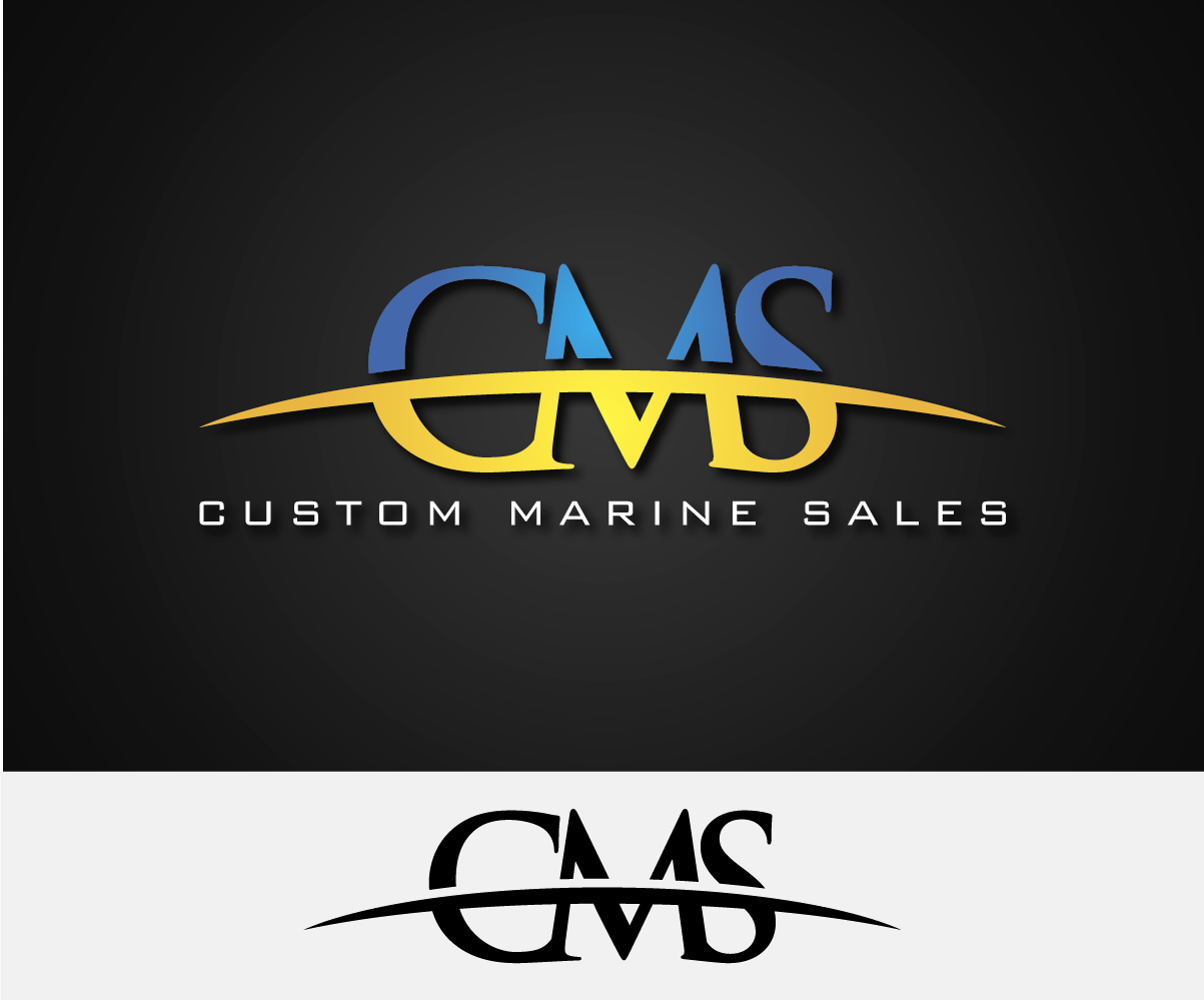 Logo Design by weirdo.art for Custom Marine Sales | Design #9215413