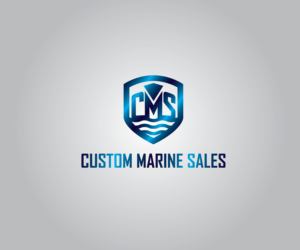 Logo Design by saulogchito for Custom Marine Sales | Design: #9269869