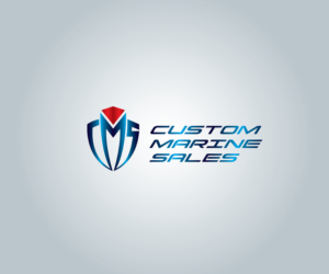 Logo Design by saulogchito for Custom Marine Sales | Design #9316727