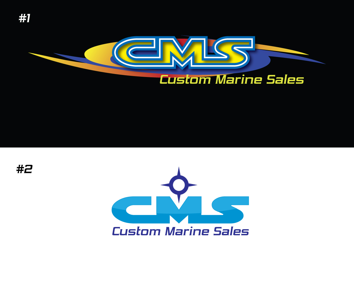 Logo Design by WORLDGAON PVT LTD for Custom Marine Sales | Design #9231999