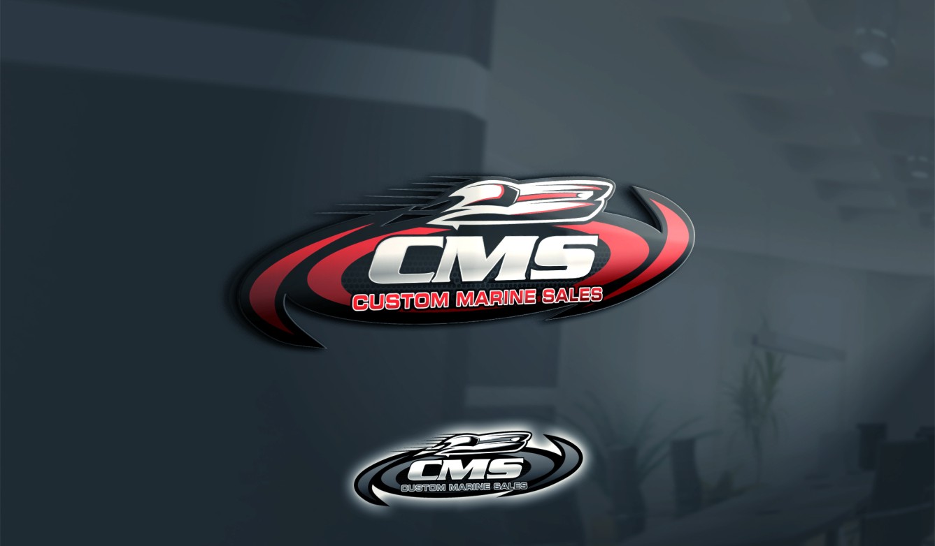 Logo Design by wei shen for Custom Marine Sales | Design #9268546