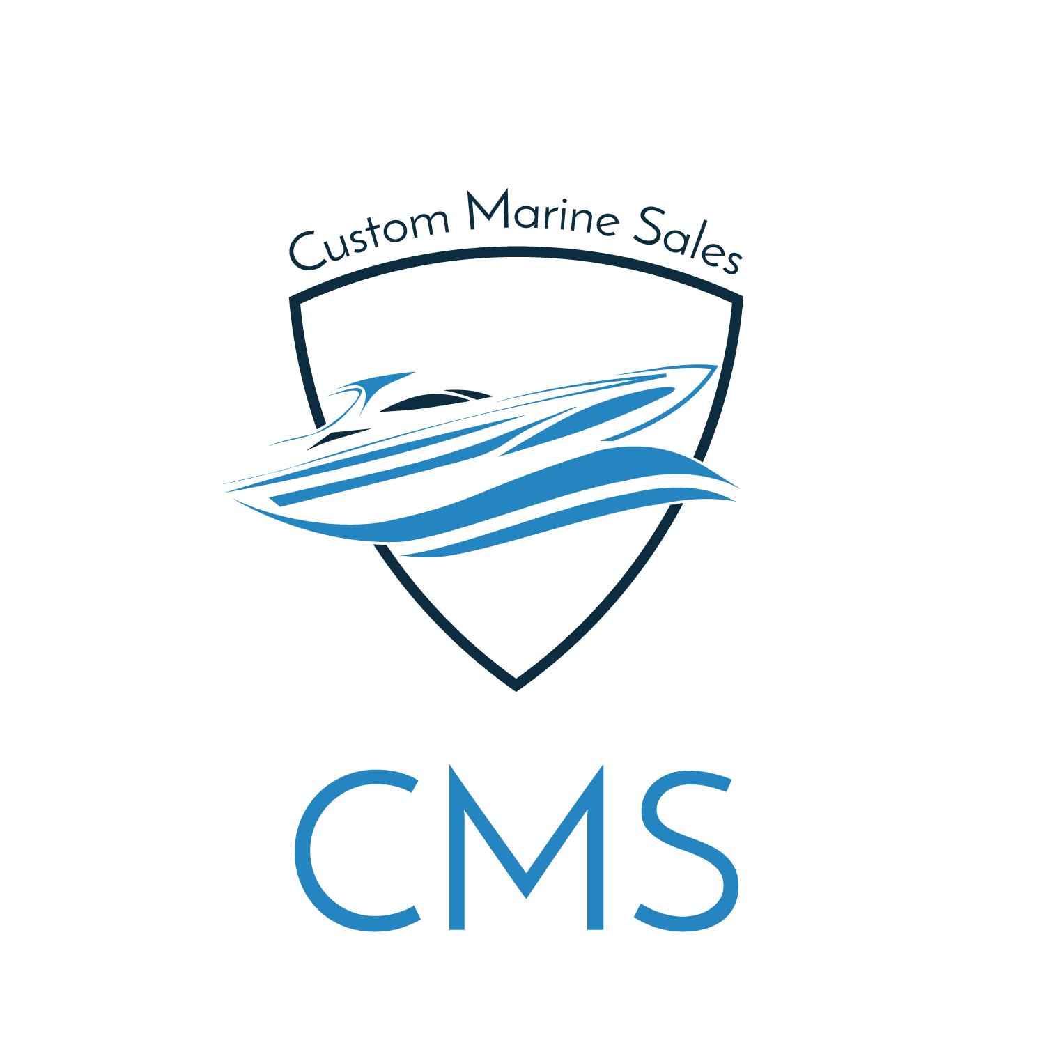 Logo-Design von sh.gadoura für Custom Marine Sales | Design #9357158
