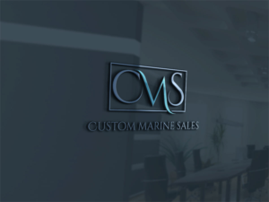 Logo Design by Atec for Custom Marine Sales | Design: #9183726
