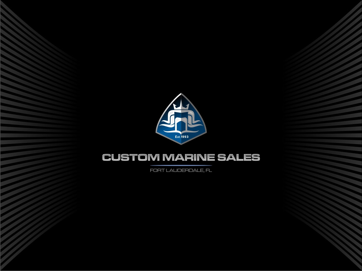 Logo Design by vladst2004 for Custom Marine Sales | Design #9290889