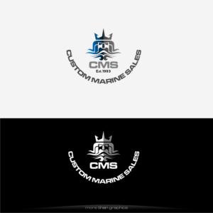 Logo Design by vladst2004 for Custom Marine Sales | Design: #9320750