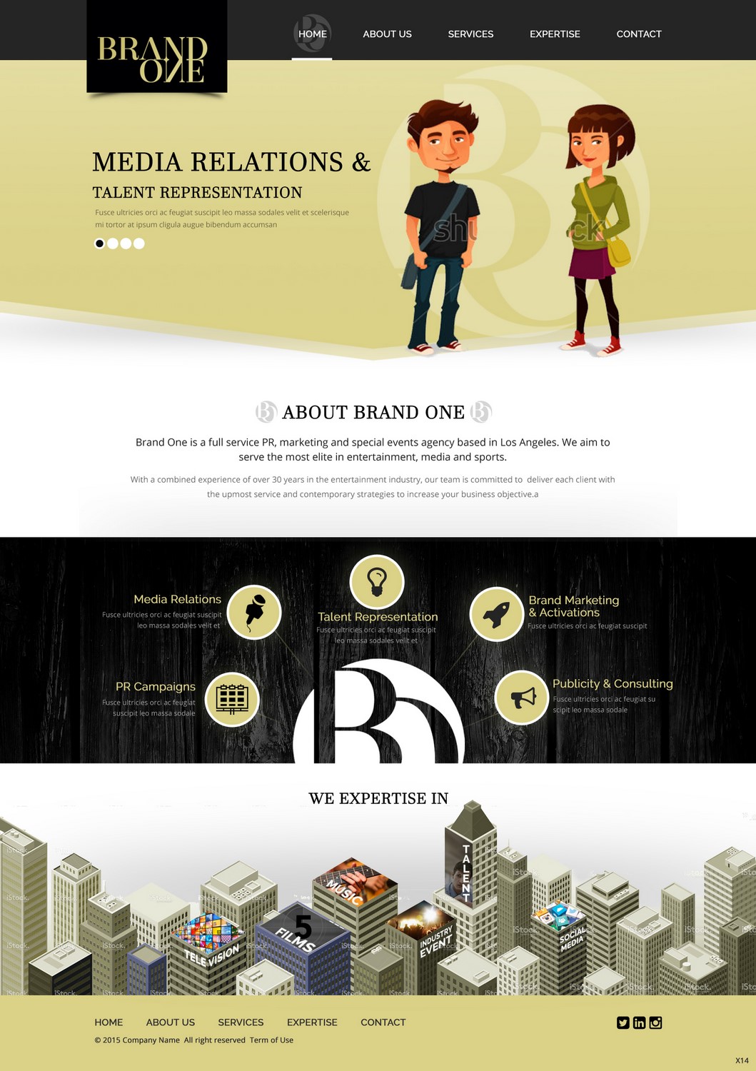 Web Design by pb for Brand One | Design #8853363