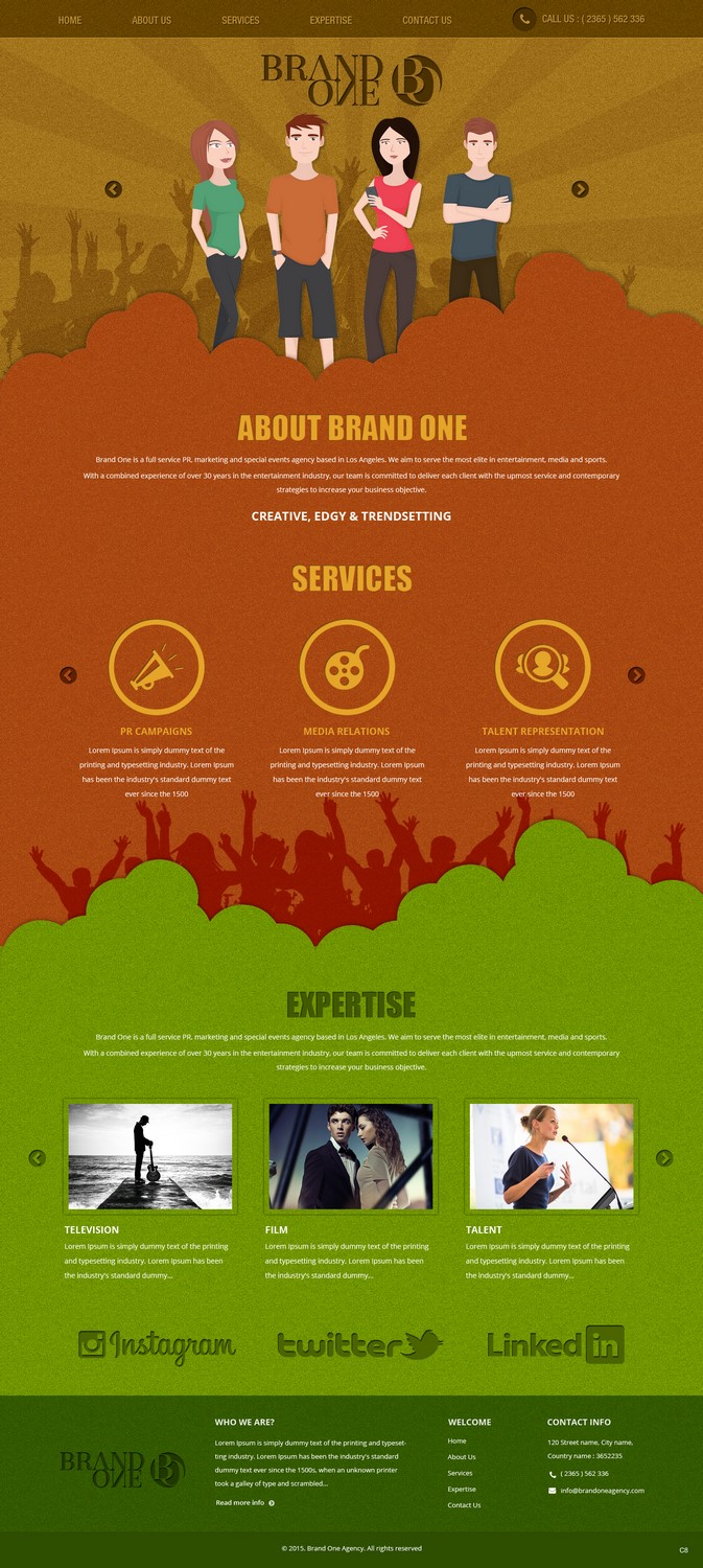 Web Design by pb for Brand One | Design #8853376