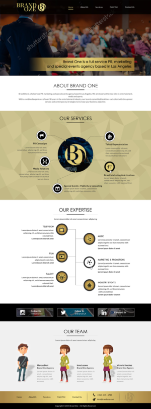 Web Design by Sbss for Brand One | Design: #9177572