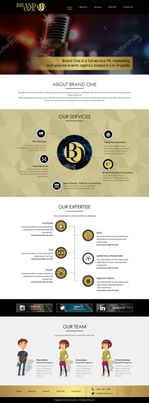 Web Design by Sbss for Brand One | Design: #9177573