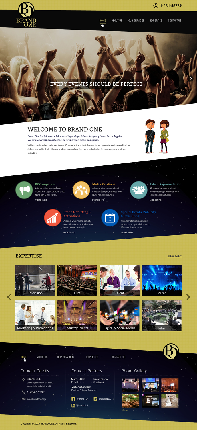 Web Design by Sbss for Brand One | Design #9178142