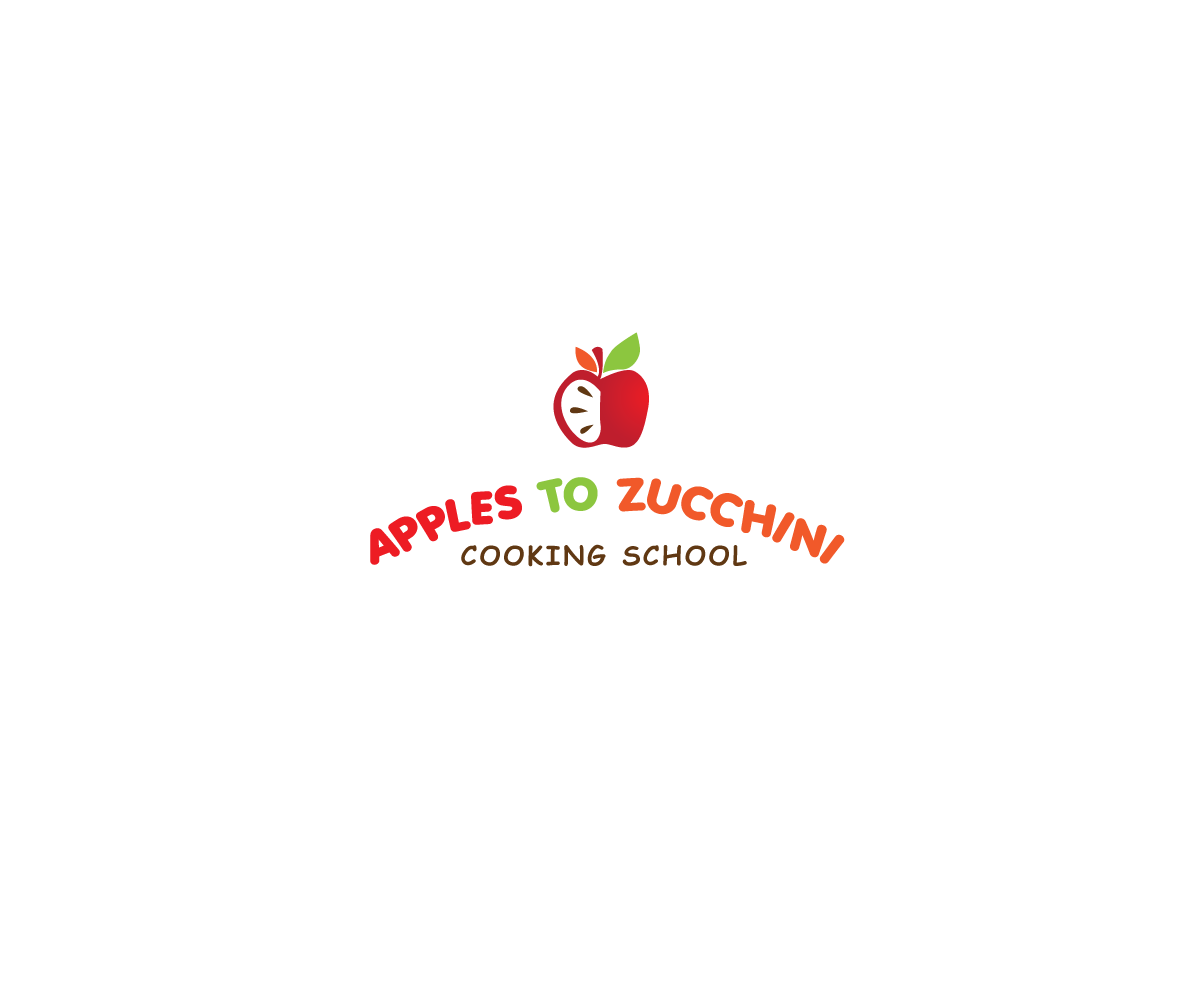 Logo Design by Sunny for Apples to Zucchini Cooking School | Design #9268494