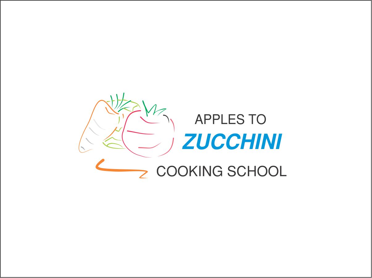 Logo Design by kasunshanaka71 for Apples to Zucchini Cooking School | Design #9191750