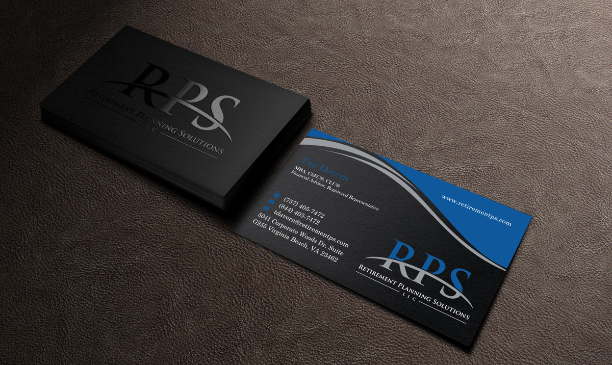 Business Card Design by INDIAN_Ashok for Retirement Planning Solutions | Design #8765039