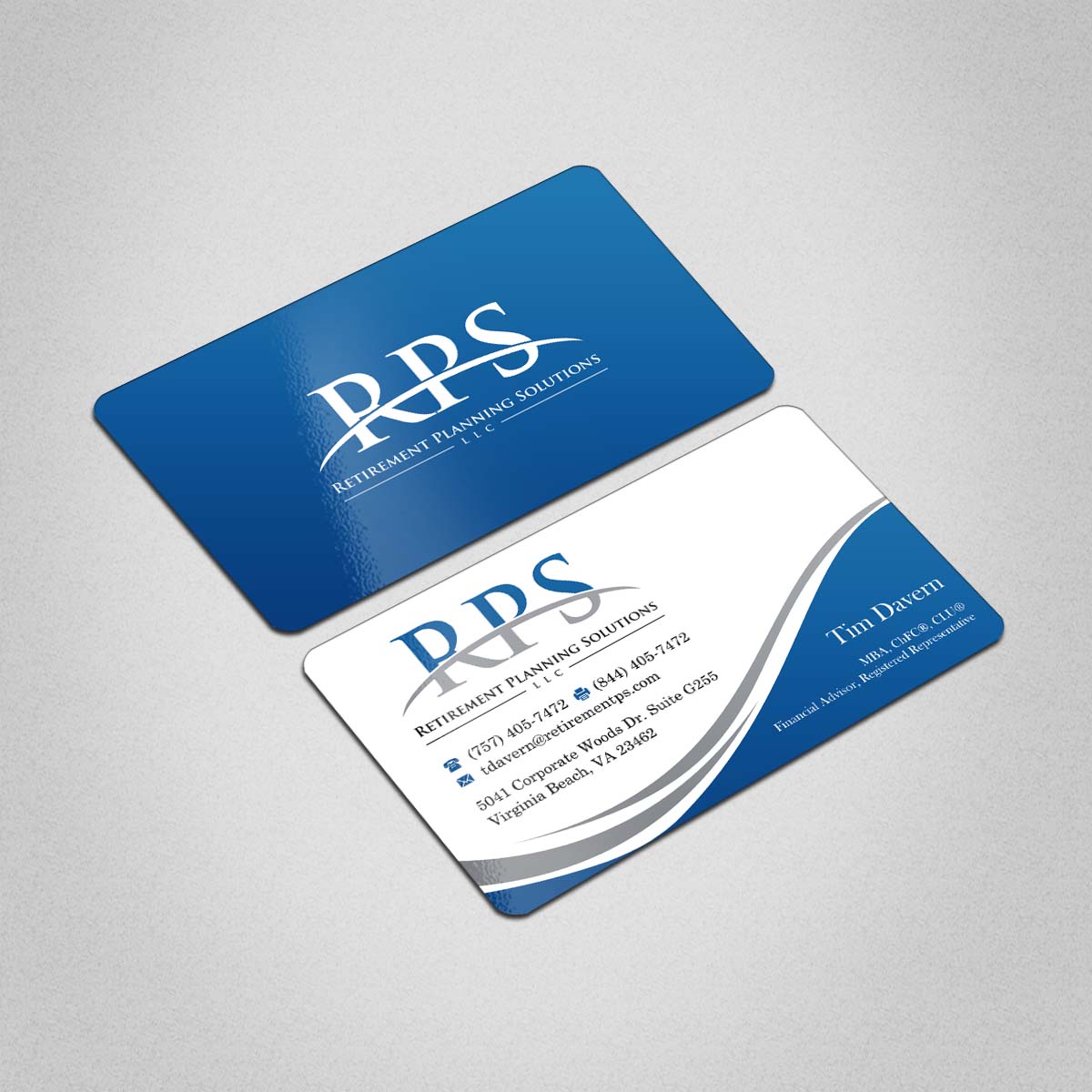 Business Card Design by INDIAN_Ashok for Retirement Planning Solutions | Design #8765042