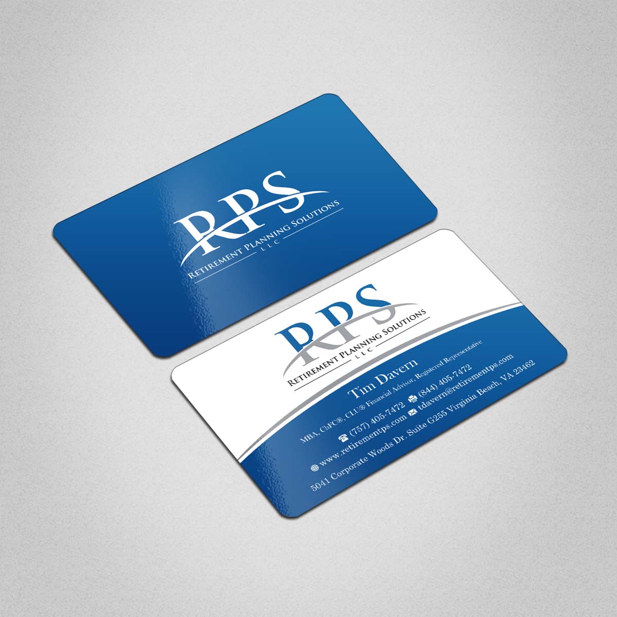 Visitenkarten-Design von INDIAN_Ashok für Retirement Planning Solutions | Design #8765044