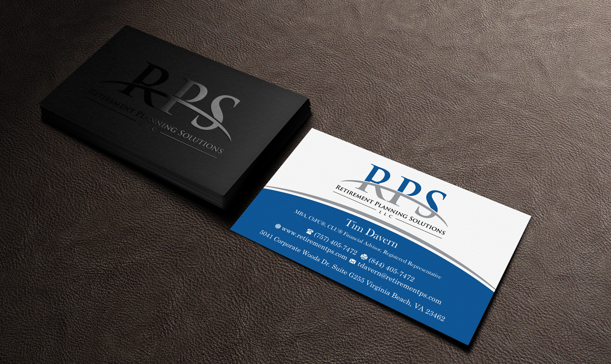 Visitenkarten-Design von INDIAN_Ashok für Retirement Planning Solutions | Design #8765058