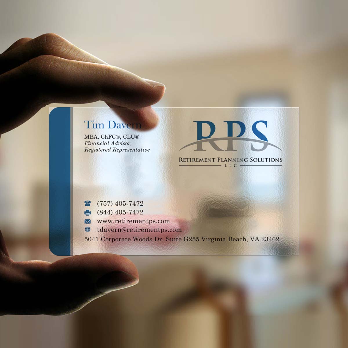 Visitenkarten-Design von INDIAN_Ashok für Retirement Planning Solutions | Design #8765064