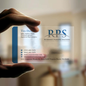 Visitenkarten-Design von INDIAN_Ashok für Retirement Planning Solutions | Design: #8765064